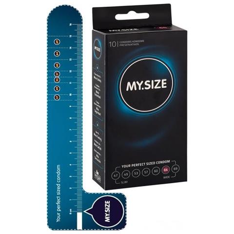 My. Size Profilattici, 64 mm, (1 X 10 pezzi)  - Foto 1