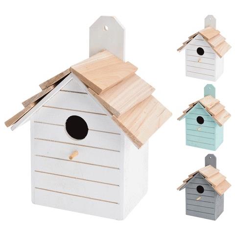 Casetta Per Uccellini - Cm 16 X 11 X H. 22 - Foto 1