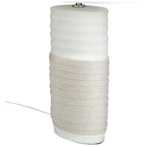 Lampada Da Tavolo In Color Crema Navia - Foto 34