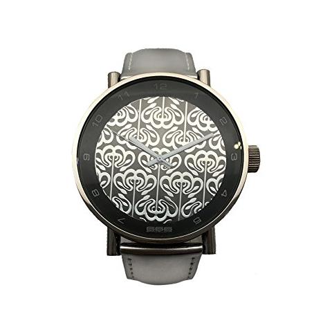 666Barcelona Orologio Analogico Quarzo Unisex Adulto con Cinturino in Pelle 666-200 - Foto 4