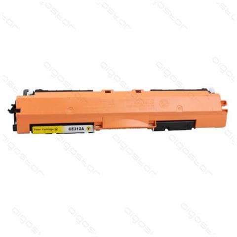 TONER - Ce312a Cf352a Can729y 126a 130a Giallo *serie Eco* Per Hp E Canon 1.000 Pagine - Foto 1