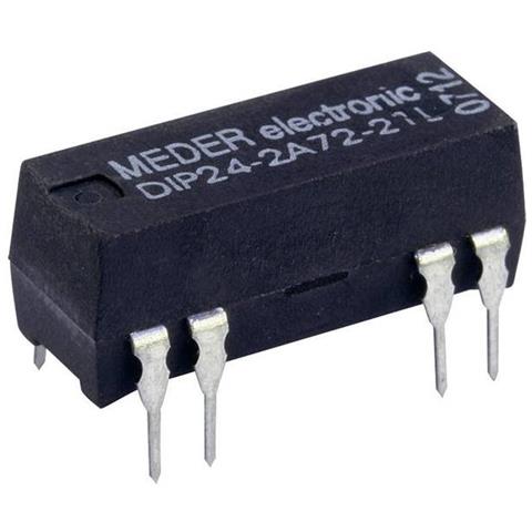 Relè Reed 2 Na 24 V / dc 0.5 A 10 W Dip-8 Dip24-2a72-21l - Foto 1