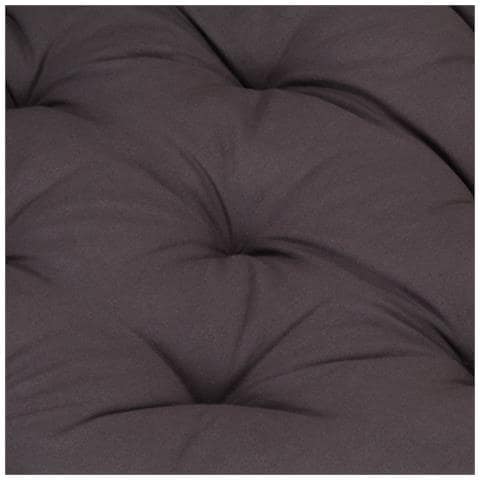 Cuscino Per Pallet E Pavimento In Cotone 120x80x10 Cm Antracite - Foto 2