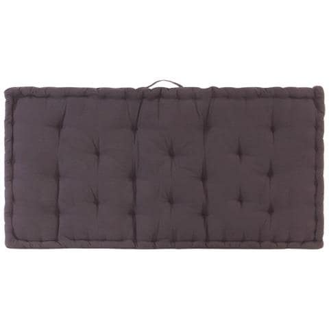 Cuscino Per Pallet E Pavimento In Cotone 120x80x10 Cm Antracite - Foto 7