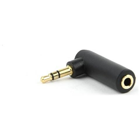 Adattatore Audio Stereo Da 3,5 Mm Ad Angolo Retto A-3.5m-3.5fl - Foto 1