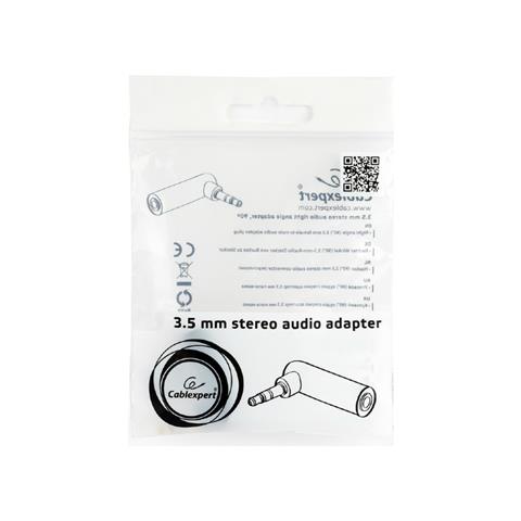Adattatore Audio Stereo Da 3,5 Mm Ad Angolo Retto A-3.5m-3.5fl - Foto 6