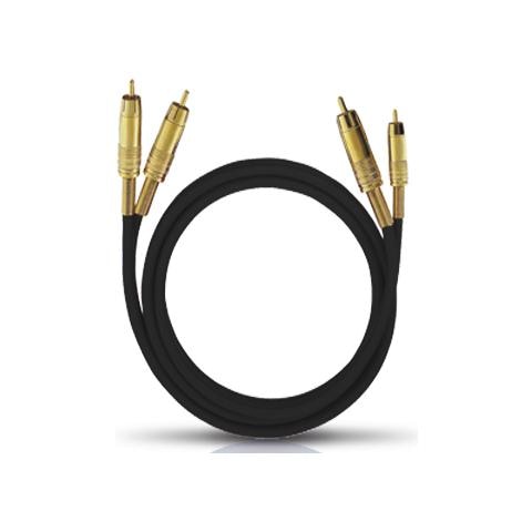 NF 1 Master Set, 0.5m, 0,5m, 2 x RCA, Oro - Foto 1