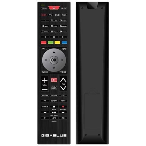 RCU Universal v. 2 IR Wireless Pulsanti Nero telecomando - Foto 1
