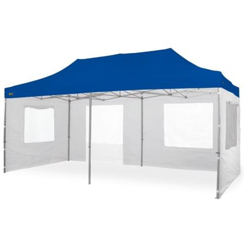 Tetto Blu Per Gazebo   Piramide 3x6 - Foto 1