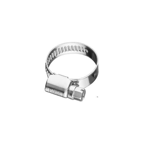 Fascetta Stringitubo In Acciaio Inox L4 16-27mm Cinturino 9mm, Confezione Da 3 Pezzi - Foto 1