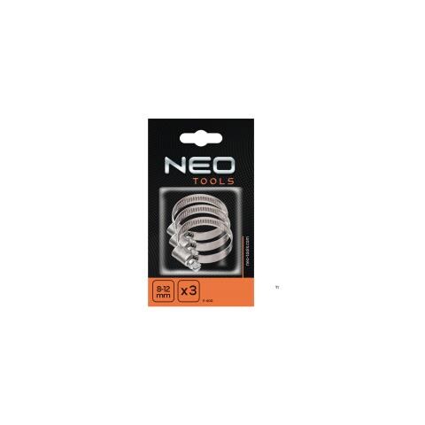 Fascetta Stringitubo In Acciaio Inox L4 16-27mm Cinturino 9mm, Confezione Da 3 Pezzi - Foto 2