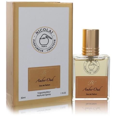 Amber Oud By Eau De Parfum Spray 1 Oz (men) - Foto 1