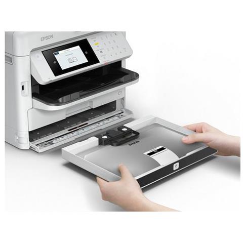 Stampante Multifunzione WorkForce Pro WF-M5899DWF InkJet B/N Stampa Copia Scansione Fax A4 34 ppm Wi-Fi / Ethernet / USB - Foto 4