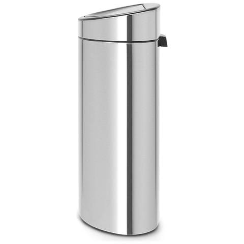 114809 bidone per la spazzatura 40 L Angolo Nero, Stainless steel - Foto 2