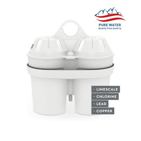 814560 Filtraggio acqua Caraffa filtrante Bianco - Foto 4
