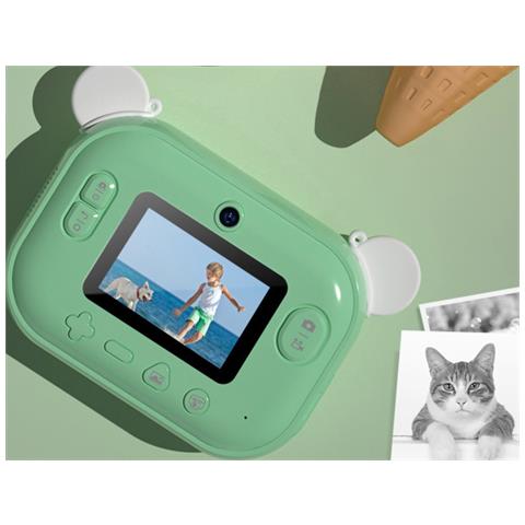 Macchina Fotografica Wi-fi Bambini Istantanea Zoo Family Fenicottero, Rosa - Foto 2