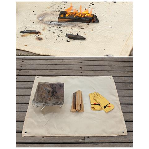 Cuscinetto Isolante Termico Ignifugo Da Campeggio Esterno Xl - Foto 2