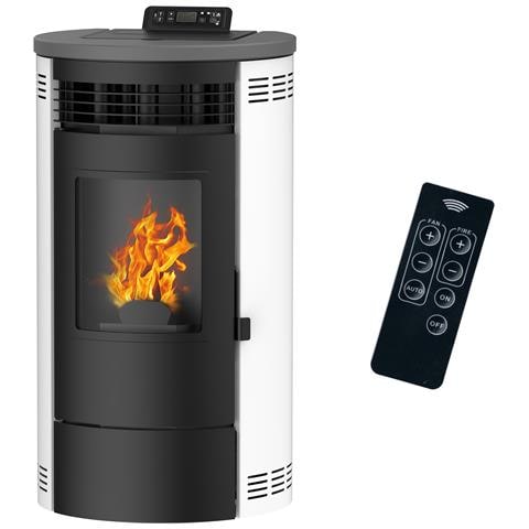 Stufa A Pellet Flavia 9,5 Bianco - Foto 1