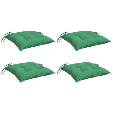 Cuscini Per Pallet 4 Pz Verdi 50x50x7 Cm Tessuto Oxford - Foto 3