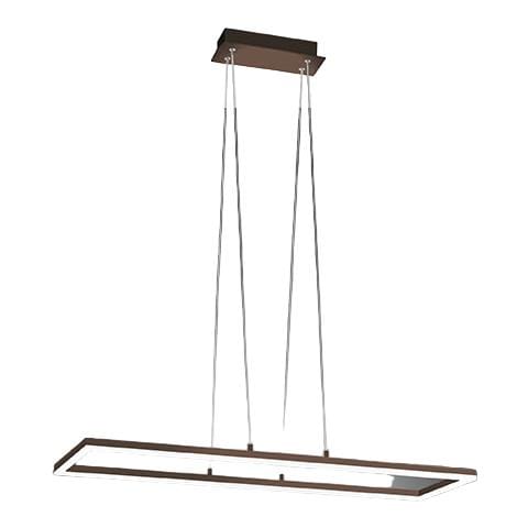 Plafoniera Bard A Sospensione A Led 52w Corten 3394-45-361 - Foto 1