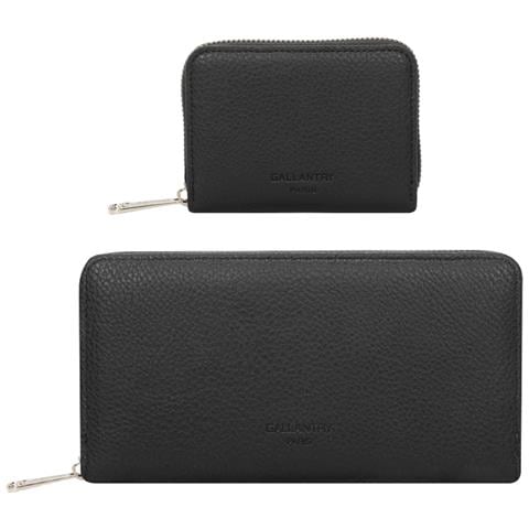 Set Regalo Portafoglio E Portacarte Da Donna, Nero - Foto 1