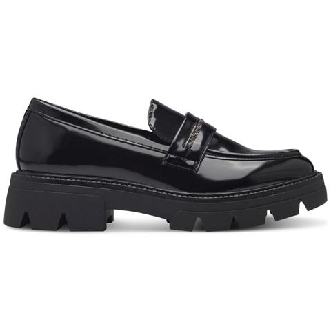Black Elegant Closed Loafers Mocassino Sintetico E Tessile Scarpe Donna Nero Eu 39, 5-24705-41 001 - Foto 2