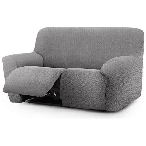 Copridivano Jaz Recliner 2 Posti Grigio 150-200 - Foto 1