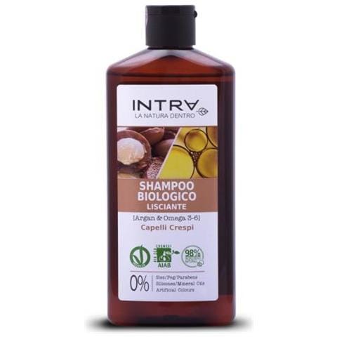 Shampoo Capelli Intra Biologico Lisciante Argan E Omega 3 250 M - Foto 1