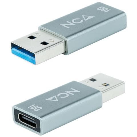 10.02.0013 adattatore per inversione del genere dei cavi USB A Grigio - Foto 1
