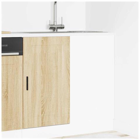 Base Da Cucina Porto Rovere Sonoma In Legno Multistrato - Foto 3