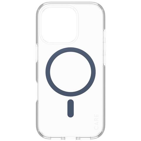 CARE by PG Blue MagSafe iPhone16 6.3 Pro custodia per cellulare Cover Trasparente - Foto 2