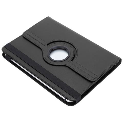 Custodia Per Tablet Compatibile Con Dragon Touch X10 2015 (10.6 Zoll) In Nero - Coperchio Protettivo A 360 Gradi Fatto Di Finta Pelle Con Funzione Di Stand E Banda Elastica - Foto 5