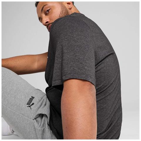 Ess No. 1 Logo Heather Tee 68255001, Uomini, Grigio, M - Foto 2