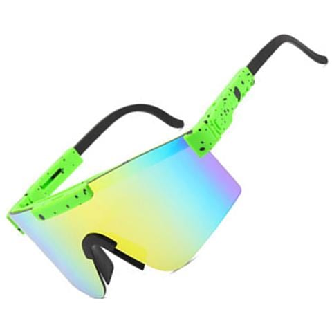 Eleganti Occhiali Da Sole Pc+tac - Protezione Uv400 Per Esterni Multicolor - Foto 2