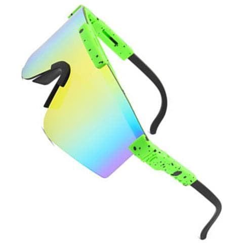 Eleganti Occhiali Da Sole Pc+tac - Protezione Uv400 Per Esterni Multicolor - Foto 3