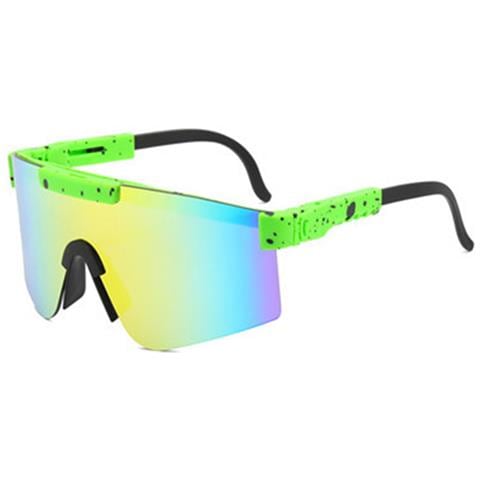 Eleganti Occhiali Da Sole Pc+tac - Protezione Uv400 Per Esterni Multicolor - Foto 1