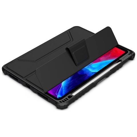 Custodia Bumper Pro Per Ipad Air 10,9“ / Pro 11” Con Copertura Per Fotocamera, Nero - Foto 2