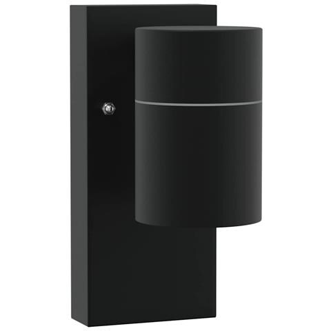 Lampada da Parete Esterno Nera Acciaio Inossidabile IP44 - Foto 1