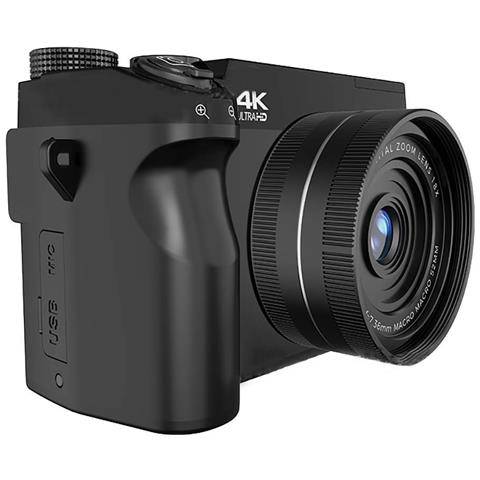 Fotocamera Digitale Mirrorless Entry-level 75mp 4k Con Wifi Black - Foto 1