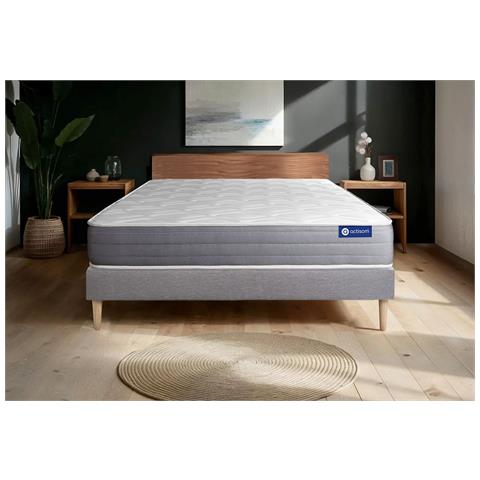 Kit Rete E Materasso Actiflex Dream 120x190cm - Spessore : 22cm - Molle Insacchettate E Memory Foam - Moderatamente Rigido - Foto 1