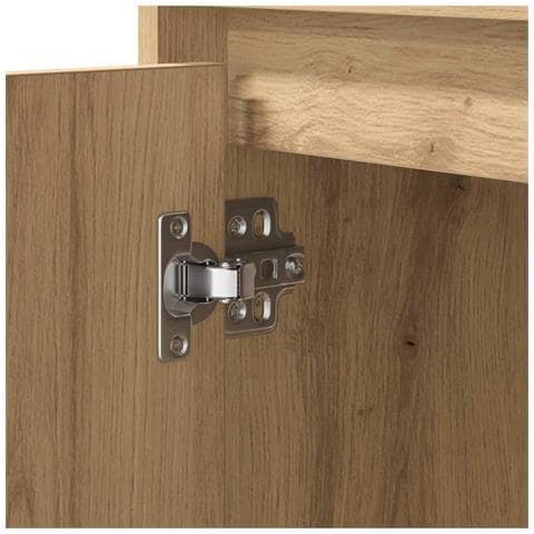 Armadio da Notte 2 pcs rovere artigianale 50 x 34.5 x 50 cm. - Foto 9