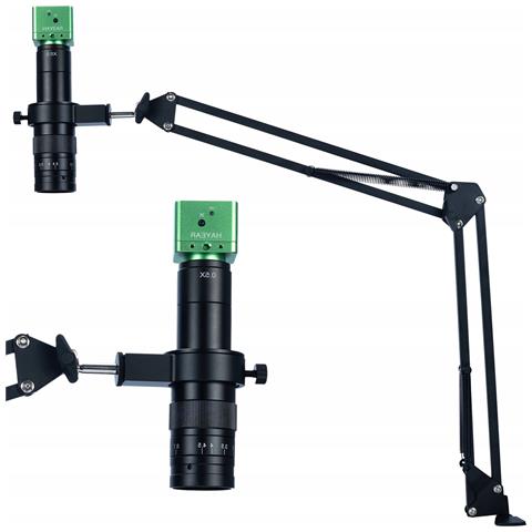 Set Braccio Regolabile Per Microscopio Digitale Odm-180x + Piattaforma Odm-100x + Camera Crux Pro Kmcp-hdmi-usb 5mp | Alta Qualità E Stabilità - Foto 2