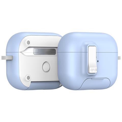 Custodia per AirPods Protective per Apple AirPods Protective - TPU, Bianco, Blu - Foto 1