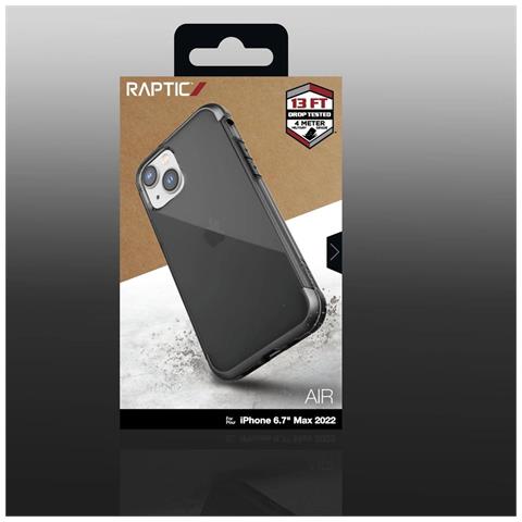 Raptic X-doria Air Custodia Iphone 14 Plus Con Copertura Rinforzata Grigia - Foto 6