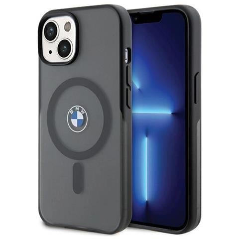 Custodia Bmw Iml Signature Magsafe Per Iphone 15 Plus / 14 Plus - Nera - Foto 1