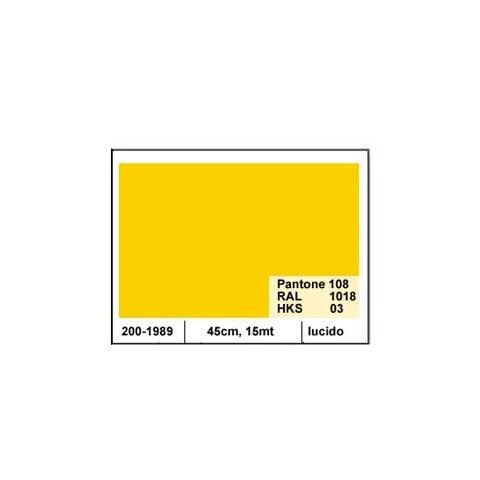 plastica adesiva dc-fix 45cm x 15mt giallo 101 lucido - Foto 1