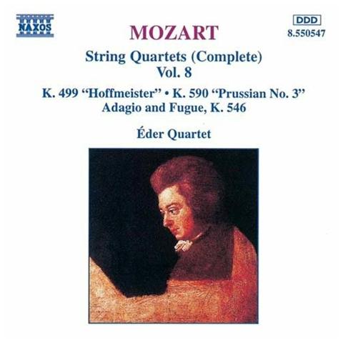 Mozart Wolfgang Amadeus - Quartetti X Archi Vol. 8 (integrale) : Quartetto N. 20 K 499 "hoffmeister", N. 23 K - Foto 1