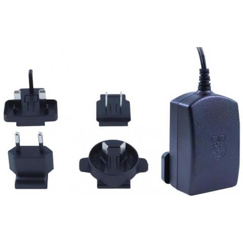 Pi 3 Netzteil, schwarz - Foto 1