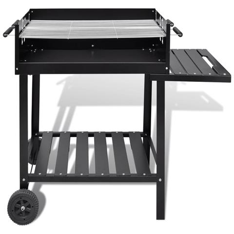 Supporto Per Bbq A Carbonella Con 2 Ruote - Foto 2