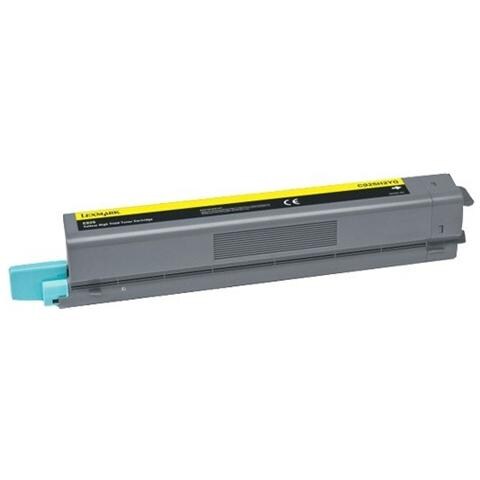 TONER COMPATIBILE -  C925 Y Gialla Per Lexmark C925de C925dte C925h2yg Capacità 7.500 Pagine - Foto 1